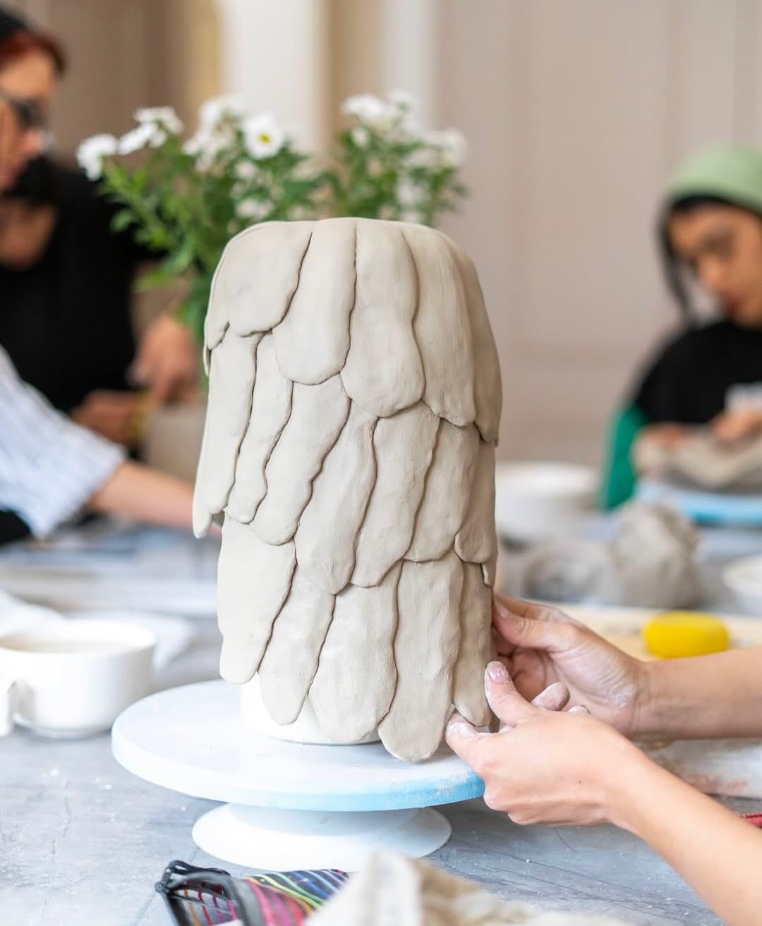 سفالگری با دست آموزشگاه سفال و سرامیک اثر