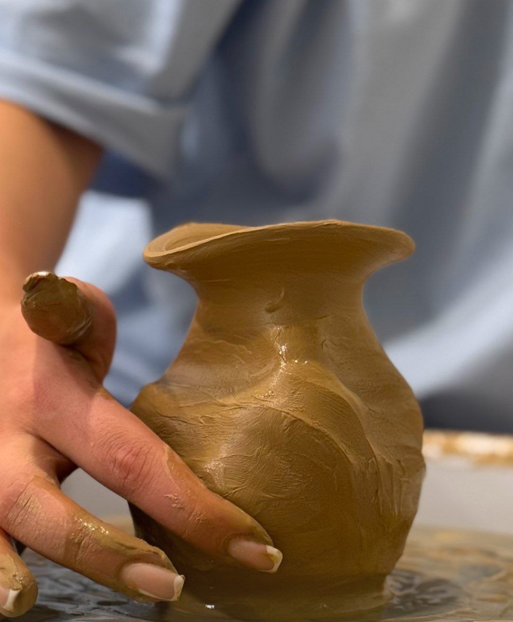 تجربه یک روزه سفالگری