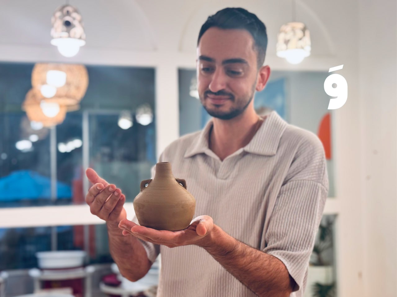 تجربه یک روزه سفالگری