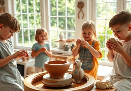 سفالگری برای کودکان چه مزایایی دارد؟