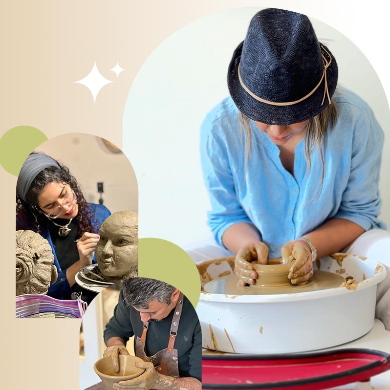 مدرسه سفال و سرامیک اثر در تهران با مدرک رسمی فنی و حرفه ای